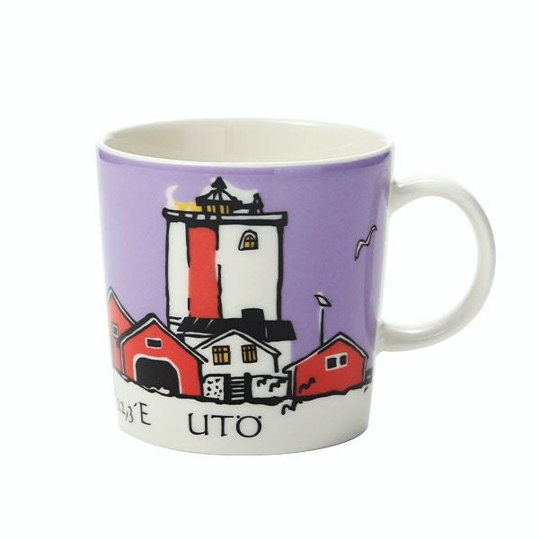 アラビア（ARABIA） 灯台マグ 300ml Uto ウトー サマー（Purple）2021