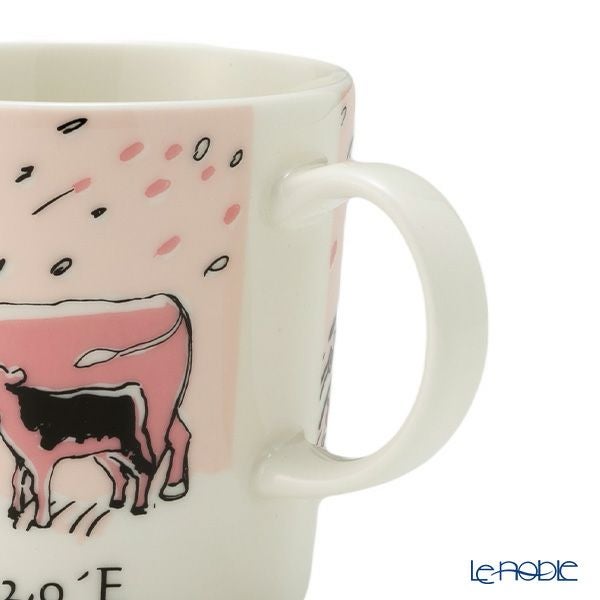 アラビア（ARABIA） 灯台マグ 300ml Hogsara ホグサラ（ピンク）