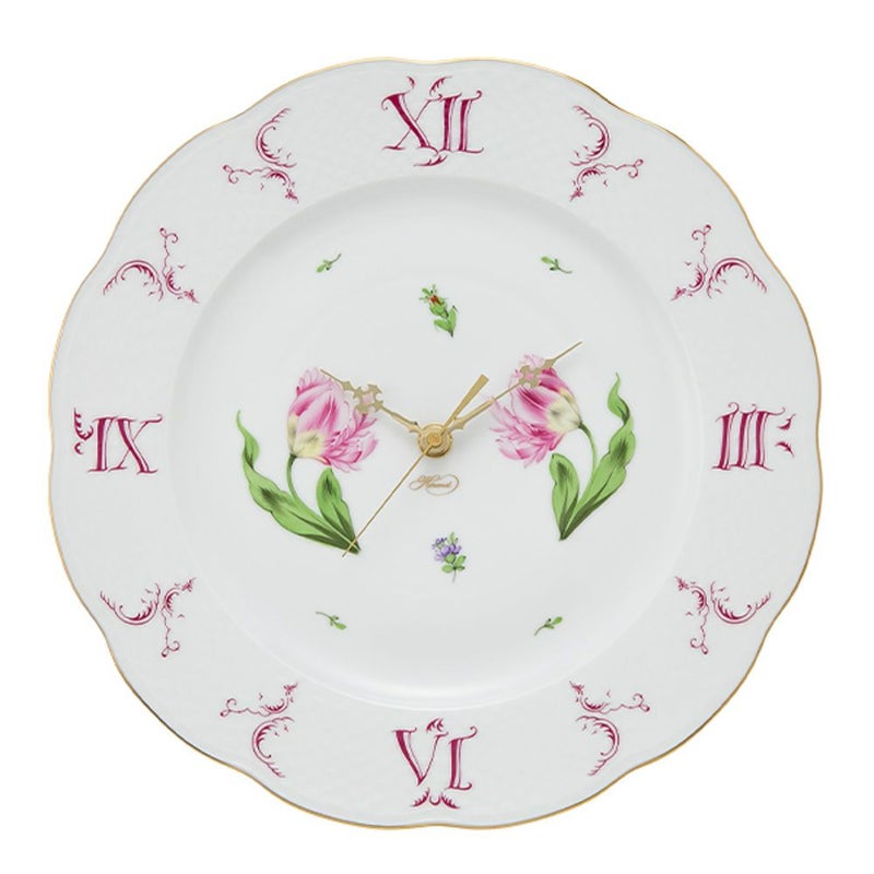 ヘレンド バコニーの春 PDB 00527-0-47 ウォールクロック 28.5cm