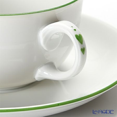 アウガルテン（AUGARTEN） ウィンナーフラワー（5089C） 野バラ ティーカップ＆ソーサー（S） 200ml（001）