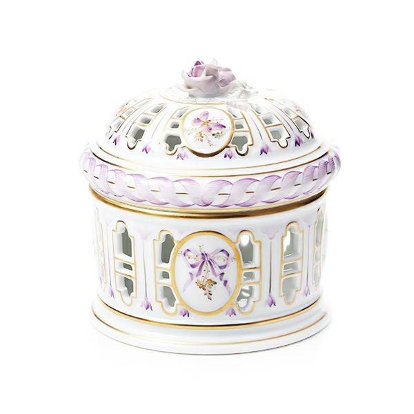 ヘレンド エデン C-EDENS 06206-0-09 透かしボンボン（ローズ）