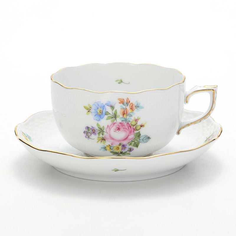 ヘレンド サックスブーケ BS-10 00724-0-00 ティーカップ＆ソーサー 200ml