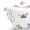 ヘレンド ヴィクトリア・プラチナ VBOG-X1-PT 00606-0-09 ティーポット ローズ 800ml