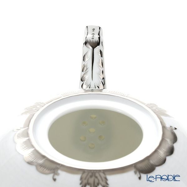 ヘレンド ヴィクトリア・プラチナ VBOG-X1-PT 00606-0-91 ティーポット クラウン 800ml