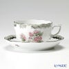 ヘレンド (HEREND) ヴィクトリア・プラチナ VBOG-X1-PT 00724-0-00 ティーカップ＆ソーサー 200ml