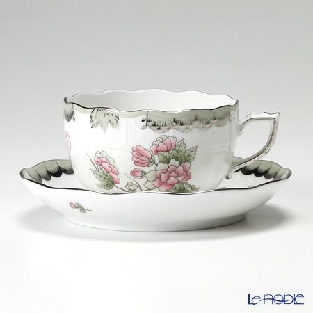 ヘレンド (HEREND) ヴィクトリア・プラチナ VBOG-X1-PT 00724-0-00 ティーカップ＆ソーサー 200ml