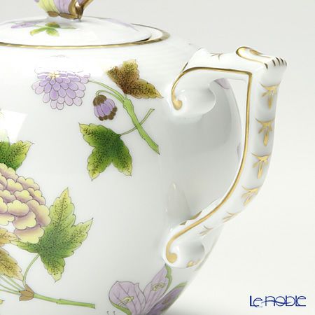 ヘレンド (HEREND) ロイヤルガーデン EVICT1 00606-0-17 ティーポット チョウ 800ml グリーン