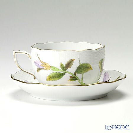 ヘレンド (HEREND) ロイヤルガーデン EVICT1 00724-0-00 ティーカップ＆ソーサー 200ml グリーン
