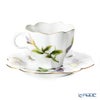 ヘレンド ロイヤルガーデン EVICT1 04740-0-00 ティーカップ＆ソーサー 200ml グリーン
