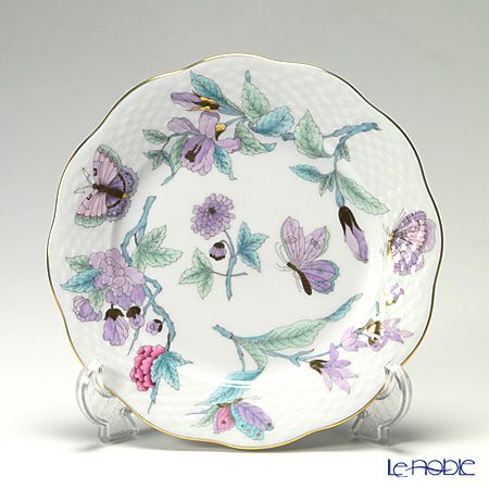 ヘレンド (HEREND) ロイヤルガーデン EVICT2 00517-0-00 プレート 19cm ターコイズ