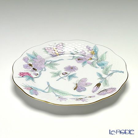 ヘレンド ロイヤルガーデン EVICT2 00517-0-00 プレート 19cm ターコイズ