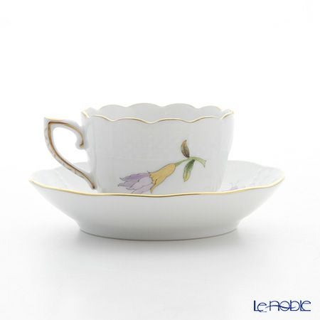 ヘレンド ロイヤルガーデン EVICTF1（フラワー） 00711-0-00 モカカップ＆ソーサー 100ml