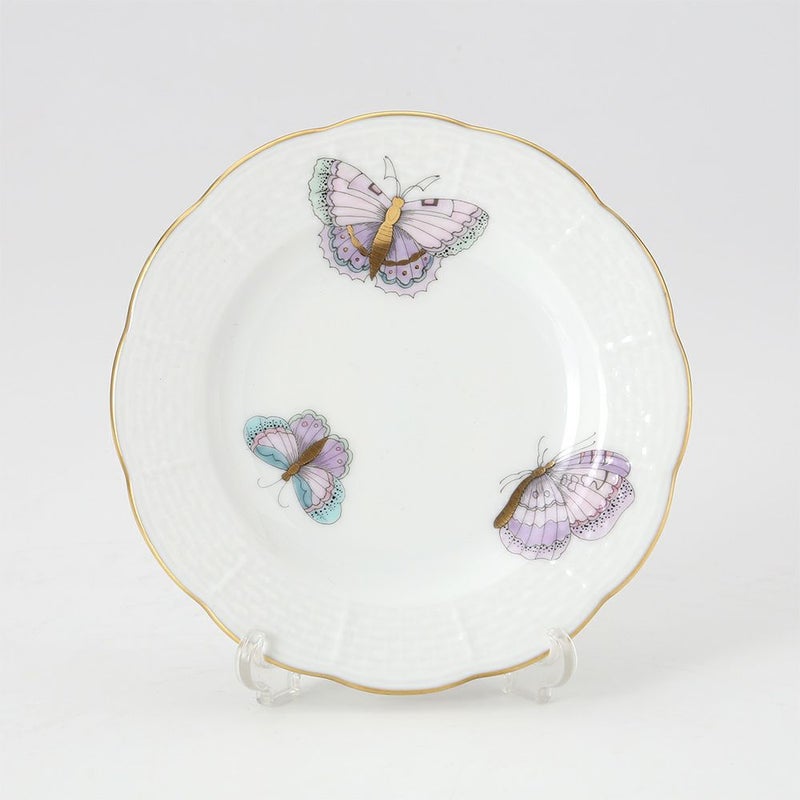 ヘレンド ロイヤルガーデン EVICTP2（パピヨン） 00512-0-00 プレート 12.5cm ターコイズ