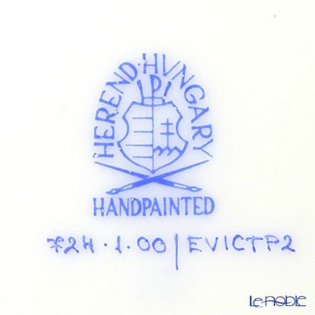 ヘレンド (HEREND) ロイヤルガーデン EVICTP2（パピヨン） 00724-0-00 ティーカップ＆ソーサー 200ml ターコイズ