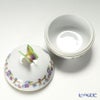 ヘレンド ヴィクトリア PDVICT2 06032-0-17 ラウンドボックス（チョウ） ブルー