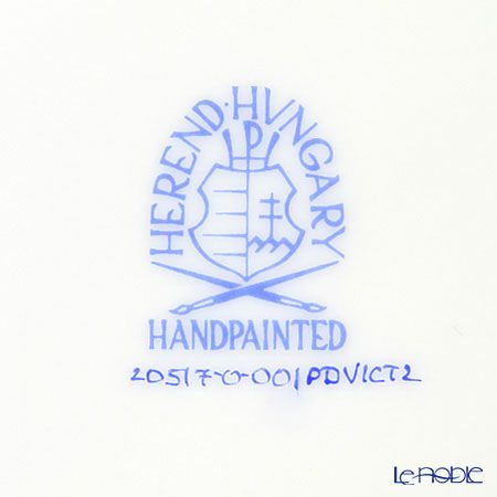 ヘレンド ヴィクトリア PDVICT2 20517-0-00 プレート 19cm ブルー