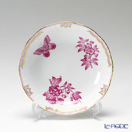 ヘレンド ヴィクトリア・ブーケ シンプル ピンク 00704-1-00 フルーツボウル 13.5cm