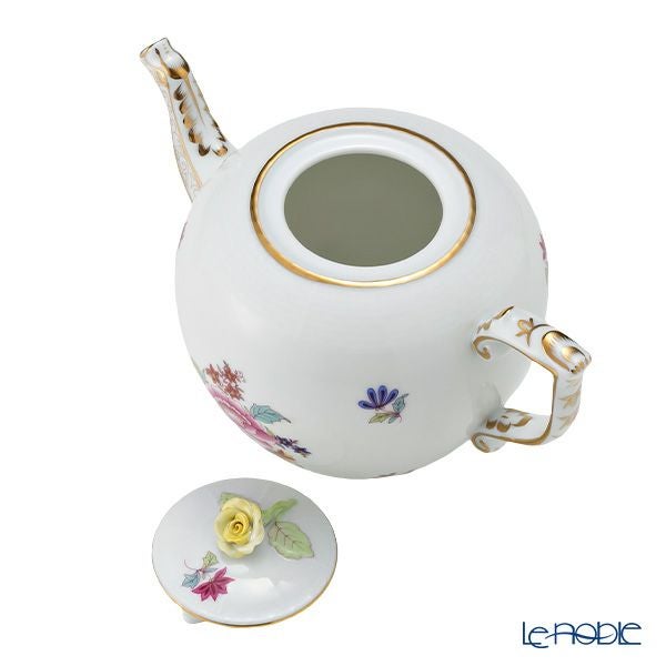 ヘレンド (HEREND) 南京ブーケ NB 00606-0-09 ティーポット ローズ 800ml