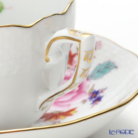 ヘレンド (HEREND) 南京ブーケ 00711-0-00 モカカップ＆ソーサー 100ml
