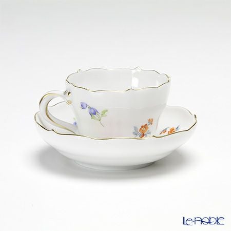 マイセン（Meissen） ベーシックフラワー 040110／55300／24 ギフトミニ カップ＆ソーサー スイートピー