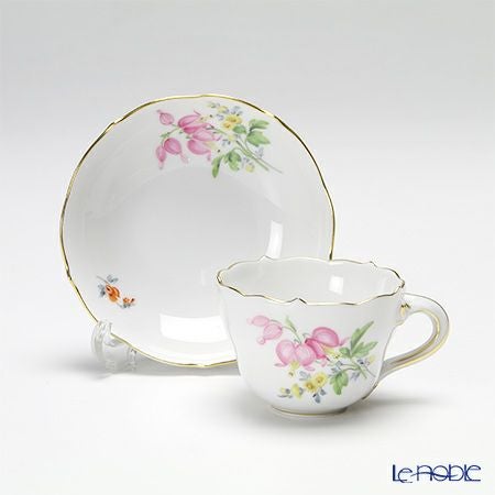 マイセン（Meissen） ベーシックフラワー 040110／55300／24 ギフトミニ カップ＆ソーサー スイートピー