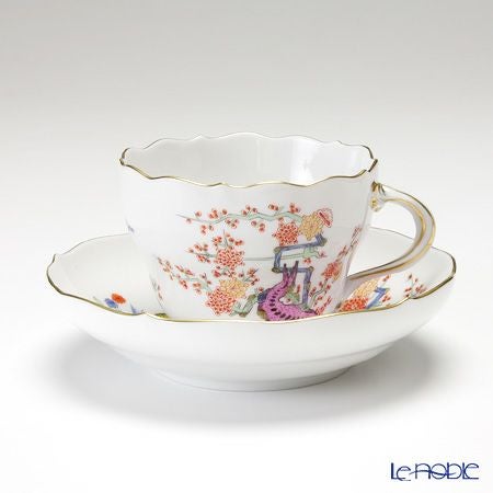 マイセン（Meissen） 色絵黄獅子文 401110／00582 コーヒーカップ＆ソーサー 200ml
