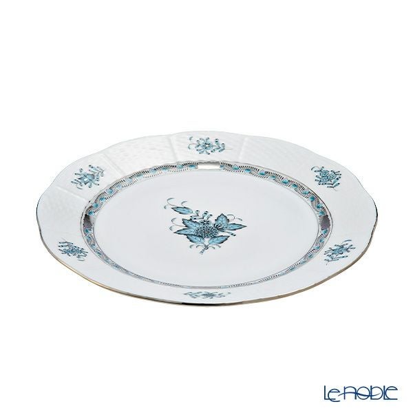 ヘレンド (HEREND) アポニーターコイズプラチナ ATQ3-PT プレート 25cm 00524-0-00