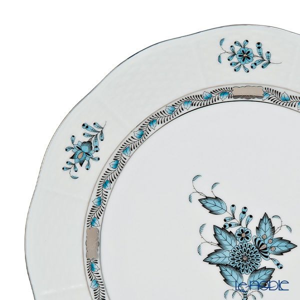ヘレンド (HEREND) アポニーターコイズプラチナ ATQ3-PT プレート 25cm 00524-0-00
