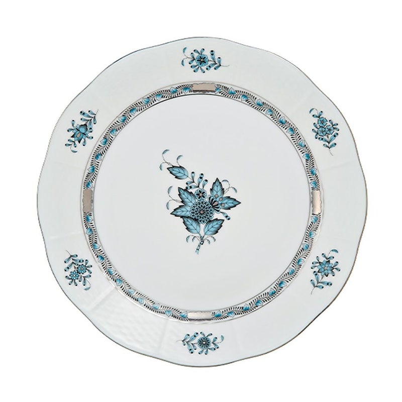 ヘレンド (HEREND) アポニーターコイズプラチナ ATQ3-PT プレート 25cm 00524-0-00