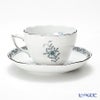 ヘレンド アポニーターコイズプラチナ 00730-0-00 ティーカップ＆ソーサー（兼用） 200ml