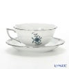ヘレンド アポニーターコイズプラチナ 00734-0-00 ティーカップ＆ソーサー（ロウ）