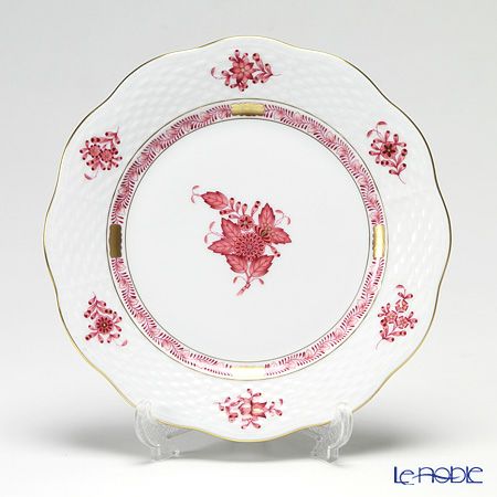 ヘレンド (HEREND) アポニーモーヴ 00517-0-00 プレート 19cm