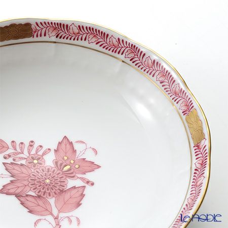 ヘレンド (HEREND) アポニーモーヴ 00704-1-00 フルーツボウル 13.5cm
