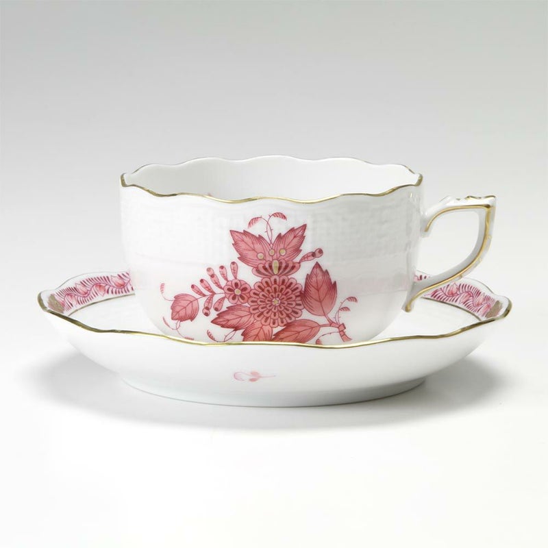 ヘレンド (HEREND) アポニーモーヴ 00724-0-00 ティーカップ＆ソーサー 200ml
