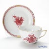 ヘレンド アポニーモーヴ 00730-0-00 ティーカップ＆ソーサー（兼用） 200ml