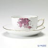 ヘレンド (HEREND) クロチルド ピンク 20724-0-00 ティーカップ＆ソーサー 200ml