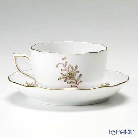 ヘレンド (HEREND) クロチルド ピンク 20724-0-00 ティーカップ＆ソーサー 200ml