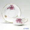 ヘレンド (HEREND) クロチルド ピンク 20724-0-00 ティーカップ＆ソーサー 200ml