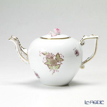 ヘレンド クロチルド グリーン 20606-0-09 ティーポット（ローズ） 800ml