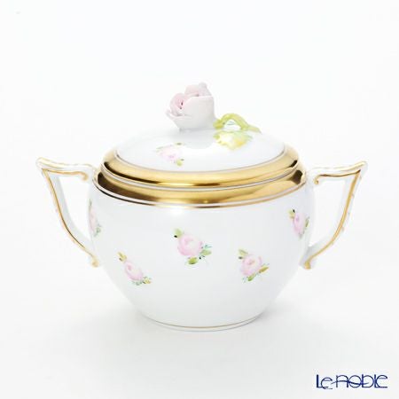 ヘレンド (HEREND) 朝露の小薔薇 PTRA 20472-0-09 シュガーポット（ローズ） 200ml
