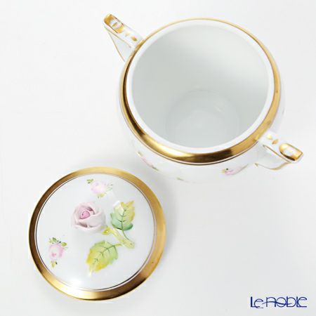 ヘレンド (HEREND) 朝露の小薔薇 PTRA 20472-0-09 シュガーポット（ローズ） 200ml