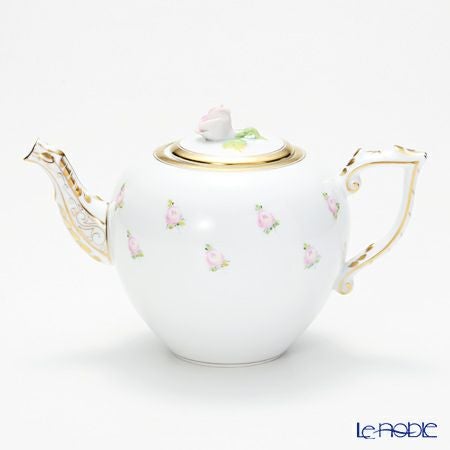 ヘレンド 朝露の小薔薇 PTRA 20606-0-09 ティーポット（ローズ） 800ml