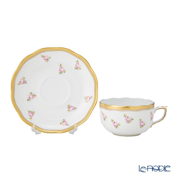 ヘレンド (HEREND) 朝露の小薔薇 PTRA 20724-0-00 ティーカップ＆ソーサー 200ml