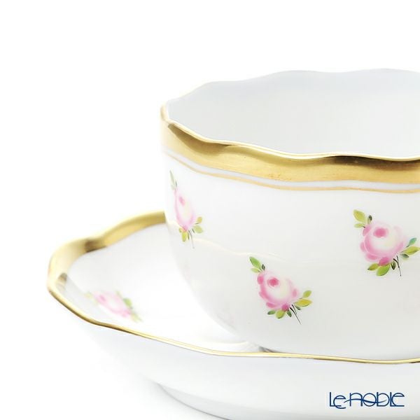 ヘレンド (HEREND) 朝露の小薔薇 PTRA 20724-0-00 ティーカップ＆ソーサー 200ml
