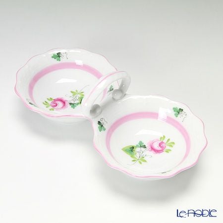 ヘレンド (HEREND) ウィーンのバラ ピンク 00253-0-00 ジャム・マーマレード 14cm