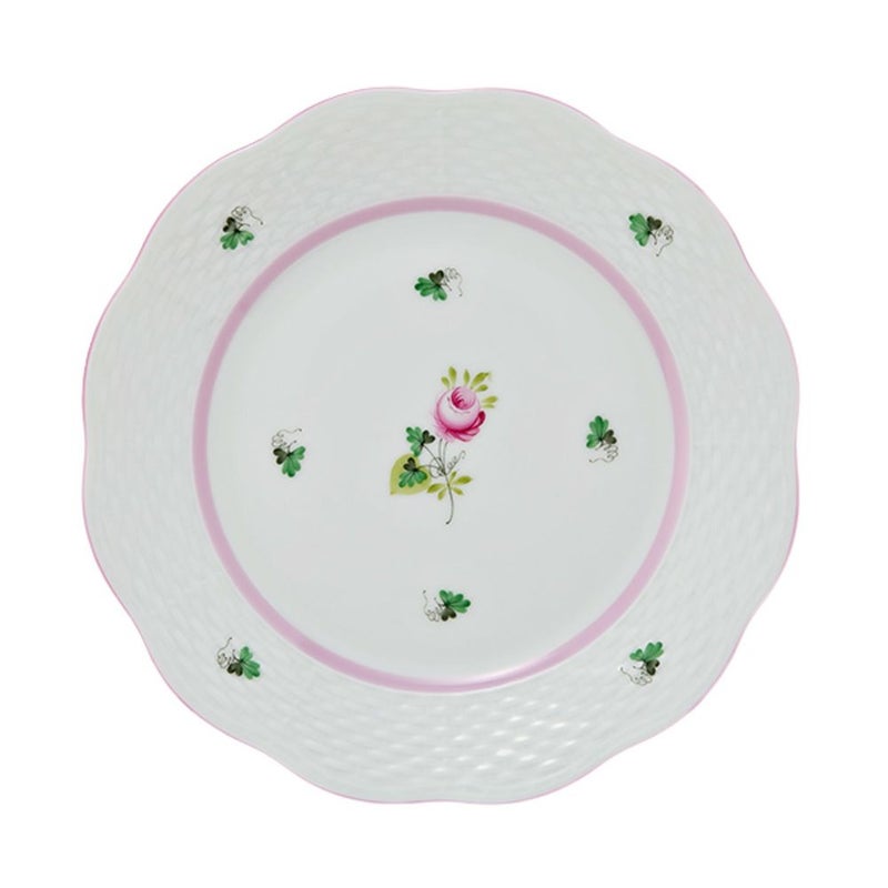 ヘレンド (HEREND) ウィーンのバラ ピンク 00517 プレート 19cm