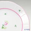 ヘレンド ウィーンのバラ ピンク プレート 25cm 00524-0-00