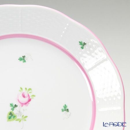 ヘレンド ウィーンのバラ ピンク プレート 25cm 00524-0-00