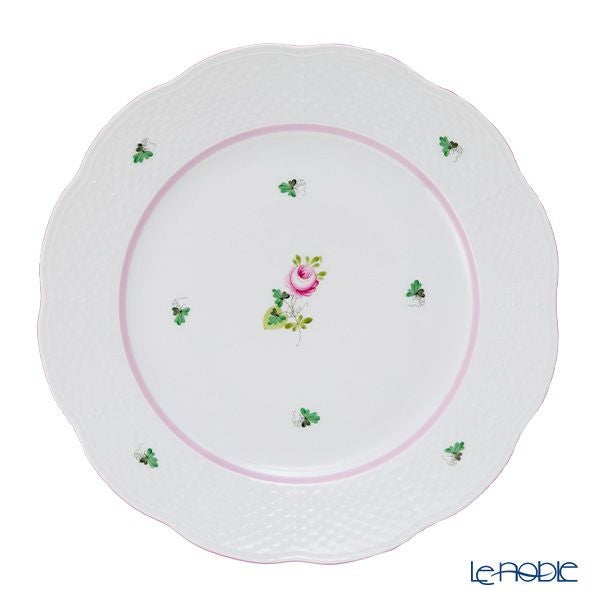 ヘレンド ウィーンのバラピンク VRH-X4 00527-0-00 プレート 28.5cm