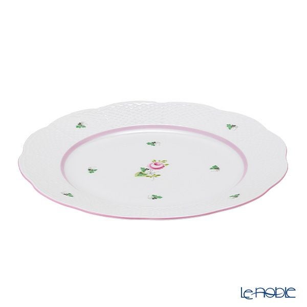 ヘレンド ウィーンのバラピンク VRH-X4 00527-0-00 プレート 28.5cm
